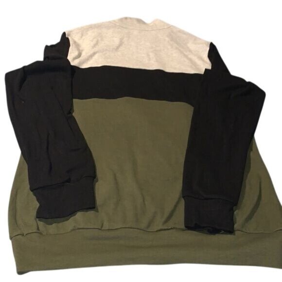 Colorblock Half-Zip Pullover Sweatshirt 2XL - Picture 6 of 9